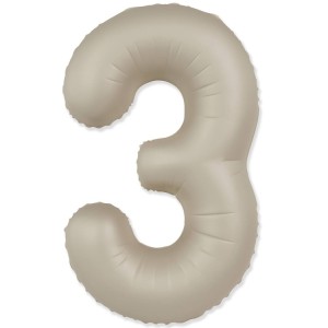 Fm (40''/102 см) Цифра, 3 SLIM Creamy Late, 1 шт. в уп.