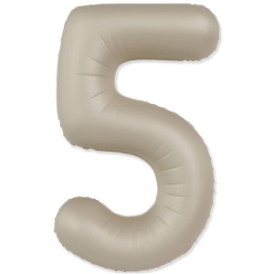 Fm (40''/102 см) Цифра, 5 SLIM Creamy Late, 1 шт. в уп.