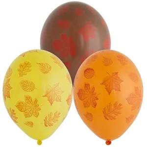 Bb (14''/35 см) /Шелкография пастель, Осенние листья, 25 шт.