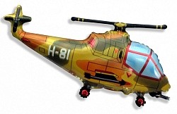 Fm (38&quot;/97 см) /Фигура Вертолет, Милитари, 1 шт.