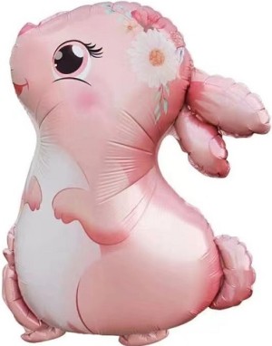 Fa (30&quot;/76 см) Фигура, Милый зайка, Розовый, 1 шт.