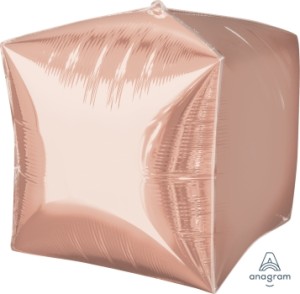 Аn (15''/38см) /3D КУБ Металлик Rose Gold