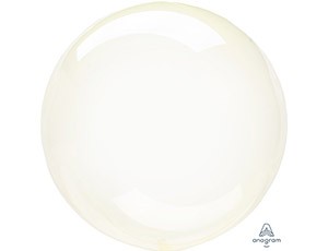 Аn (18''/46 см) BUBBLE Б/РИС Кристалл Yellow, 1 шт.
