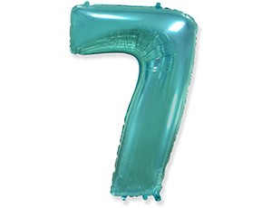 Fm (37"/95 см) Цифра, 7, Тиффани , 1 шт.