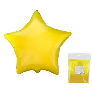 Fm (18''/46 см) /ЗВЕЗДА Пастель Yellow, 5 шт.
