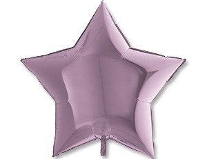 Gr (36''/91см) /ЗВЕЗДА Металлик Lilac, 1 шт.