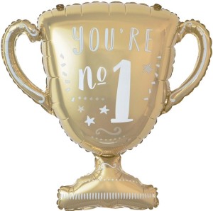 Fa (31&quot;/79 см) Фигура, Кубок Чемпиона, Ты №1, Золото, 1 шт.