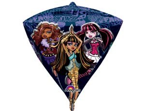 Аn (17&quot;/44 см) 3D АЛМАЗ Monster High G40, 1шт.