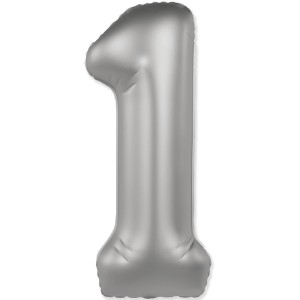 Fm (40''/102 см) Цифра, 1 SLIM Moonlight Silver, 1 шт. в уп.