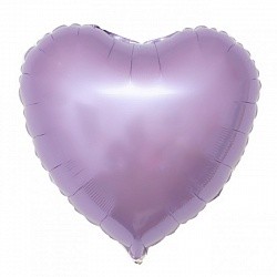 Fm (18''/45см) /СЕРДЦЕ Металлик Lilac, 5 шт.