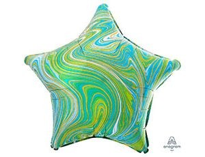 An (19''/48 см) Б/РИС ЗВЕЗДА Мрамор Blue Green