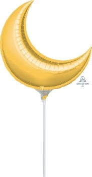 Аn (17&quot;/43 см) МЕСЯЦ Металлик Gold, 5 шт.
