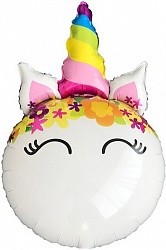 Fa (31&quot;/79 см) Фигура, Голова, Цветочный Единорога (1 шт.)