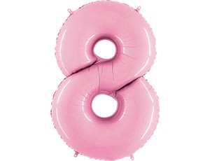 Gr (40''/102 см) /ЦИФРА 8 Пастель Pink