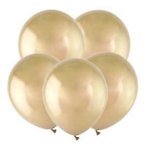 Вх (12''/30 см) Золото, Зеркальные шары, 50 шт.