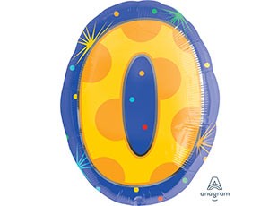 An (18''/45см) ЦИФРА 0 ФИГУРА Мульти