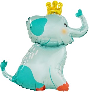 Fa (17&quot;/43 см) Мини-фигура с клапаном, Слонёнок в короне, 5 шт.