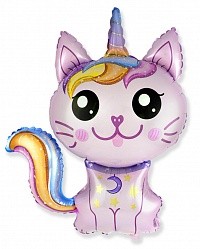 Fm (14&quot;/36 см) Мини-фигура, Котенок-единорог, Розовый, 5 шт.