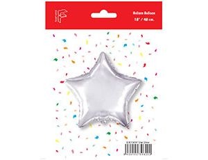 Fm (18''/45 см) /ЗВЕЗДА Металлик Silver Уп, 1 шт.