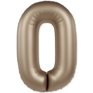Fm (40''/102 см) Цифра, 0 SLIM Starlight Gold, 1 шт. в уп.