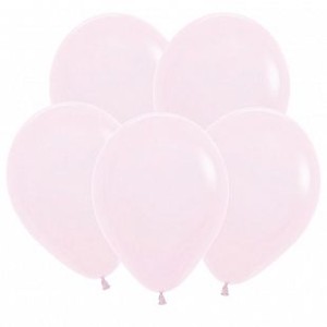 Sp (10&quot;/25 см) Нежно-розовый, Пастель Матовый (Макаронс) (609), 50 шт.