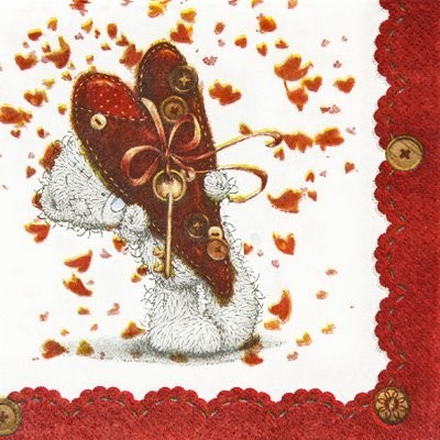 AS Салфетки Me to you RED 33см 16шт/A