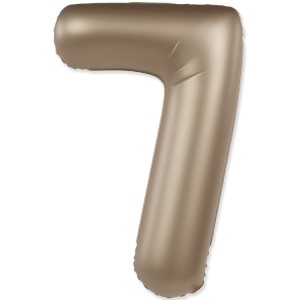 Fm (40''/102 см) Цифра, 7 SLIM Starlight Gold, 1 шт. в уп.