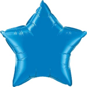 Ag (19''/48 см) Звезда, Синий, 1 шт. Ag (19''/48 см) Звезда, Синий, 1 шт.