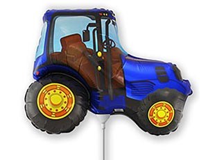 Fm (12&quot;/30 см) /Мини-фигура, Трактор, Синий, 5 шт.