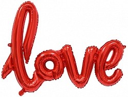 Fa (41''/104 см) /Надпись &quot;Love&quot;, Красный, 1 шт.