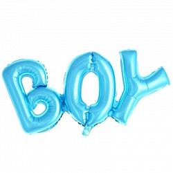 Fa (33''/84см) /Надпись &quot;Boy&quot;, Голубой