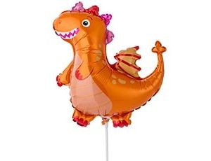 Fm (14&quot;/35см) /Мини-фигура, Дракон оранжевый, 5 шт