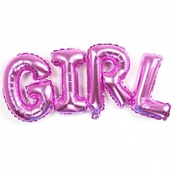 Fa (44''/112см) /Надпись &quot;Girl&quot;, Розовый
