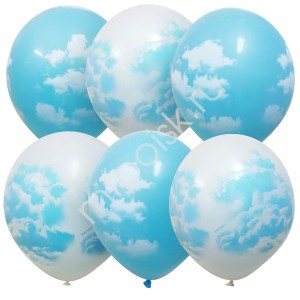 MP (12''/30 см) П+Д (растр) 4 ст. рис. Облака, 25шт.