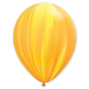 Q (11''/28 см) /Супер Агат Yellow Orange, 5 шт.