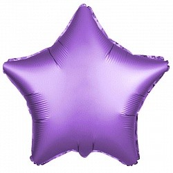 Ag (18''/46 см) Звезда, Фиолетовый, Сатин, 1 шт.