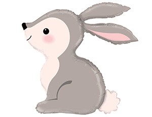 Bt (31''/79 см) /Фигура, Зайка, 1 шт.