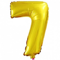 Fa (16''/41см) /Мини-Цифра с клапаном, 7, Золото, 1 шт.