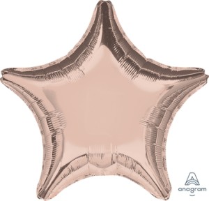 An (18''/45 см) /ЗВЕЗДА Металлик Rose Gold