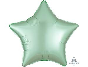Аn (19''/48 см) ЗВЕЗДА Сатин Mint Green, 1 шт. Аn (19''/48 см) ЗВЕЗДА Сатин Mint Green, 1 шт.
