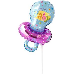 Fm (14''/36 см) /Мини-фигура, Соска, голубая, 5 шт.