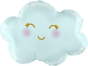 Fa (28''/71 см) Фигура, Маленькое облако, Голубой, 1 шт. в уп.