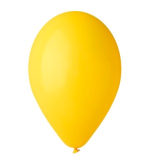 Gm (10''/25см) /02 Пастель Yellow, 100 шт.