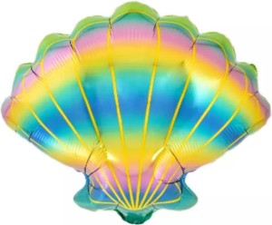 Fa (21&quot;/53 см) Фигура, Морская ракушка, Радужный, Градиент, 1 шт.