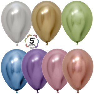 Sp (5&quot;/13 см) Reflex, Зеркальный блеск, Ассорти, хром, 50 шт.