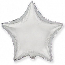 Fm (4''/10 см) /ЗВЕЗДА Металлик Silver, 5 шт.