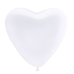 М (10''/26 см) /Пастель WHITE, 50 шт.