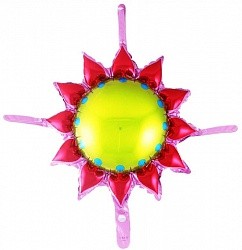 Fa (15''/38 см) Мини-фигура, Подсолнух, Красный, 5 шт.