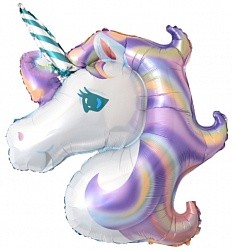 Fa с клапаном (15&quot;/38 см) Мини-фигура, Голова, Нежный Единорог, Сиреневый, 5 шт.