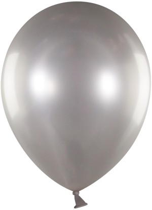 ДБ (12&quot;30 см) Серебро, металлик, 100 шт.